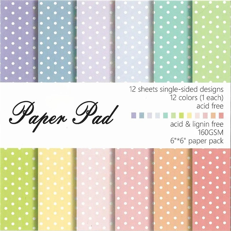 Art X Craft - Papel de Artesanato com Pontos Coloridos