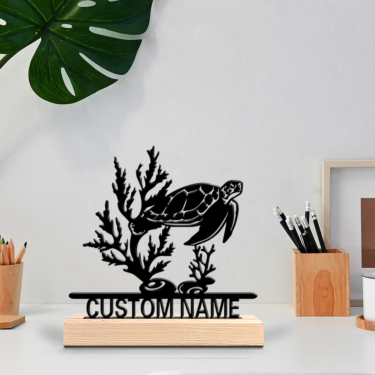 Art Craft And - 1 peça Estátua de Metal Personalizada