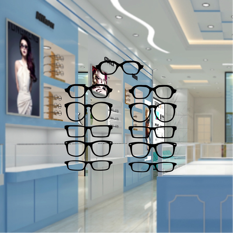 Art Craft Glasses - Adesivo De Parede De Vinil Hipster