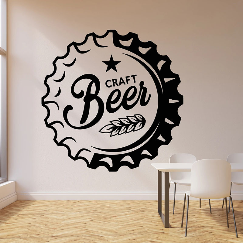 Art Craft Logo - Decalque de parede com álcool para
