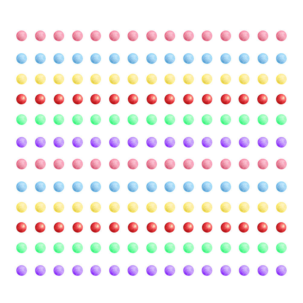 Art And Craft Recycle - Pacote com 6 Mini Bolas de