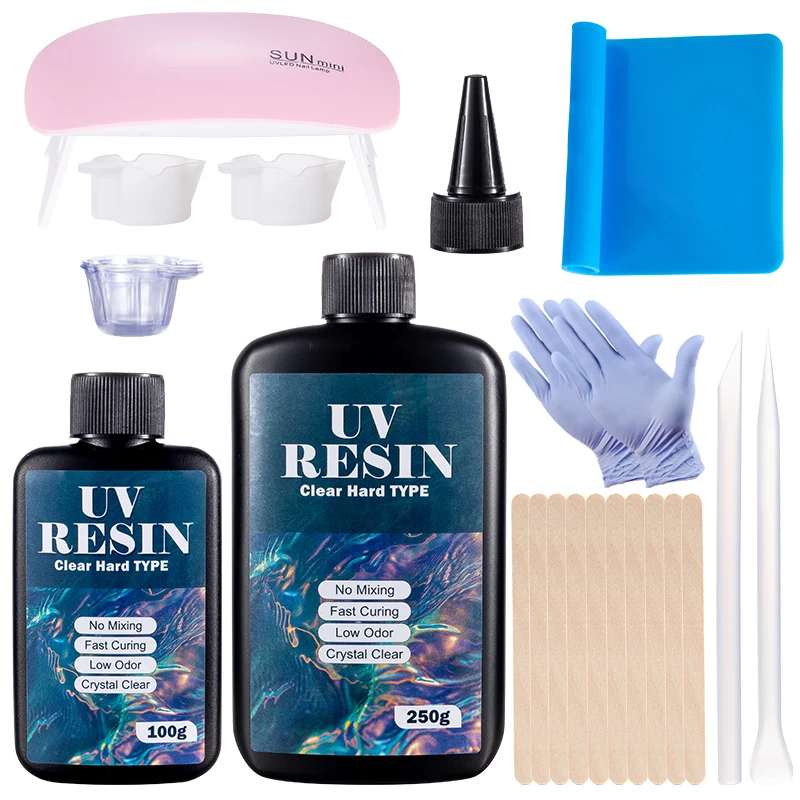 Art Craft Glue - Kit de cola de resina uv