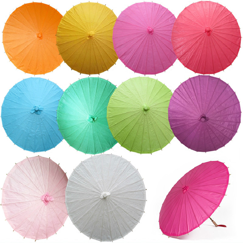Art Craft Birthday Party - Novo Guarda-Chuva de Papel Colorido Feito