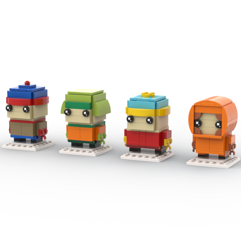 Art Craft Gift Ideas - 336 peças MOC South Park BrickHeadz