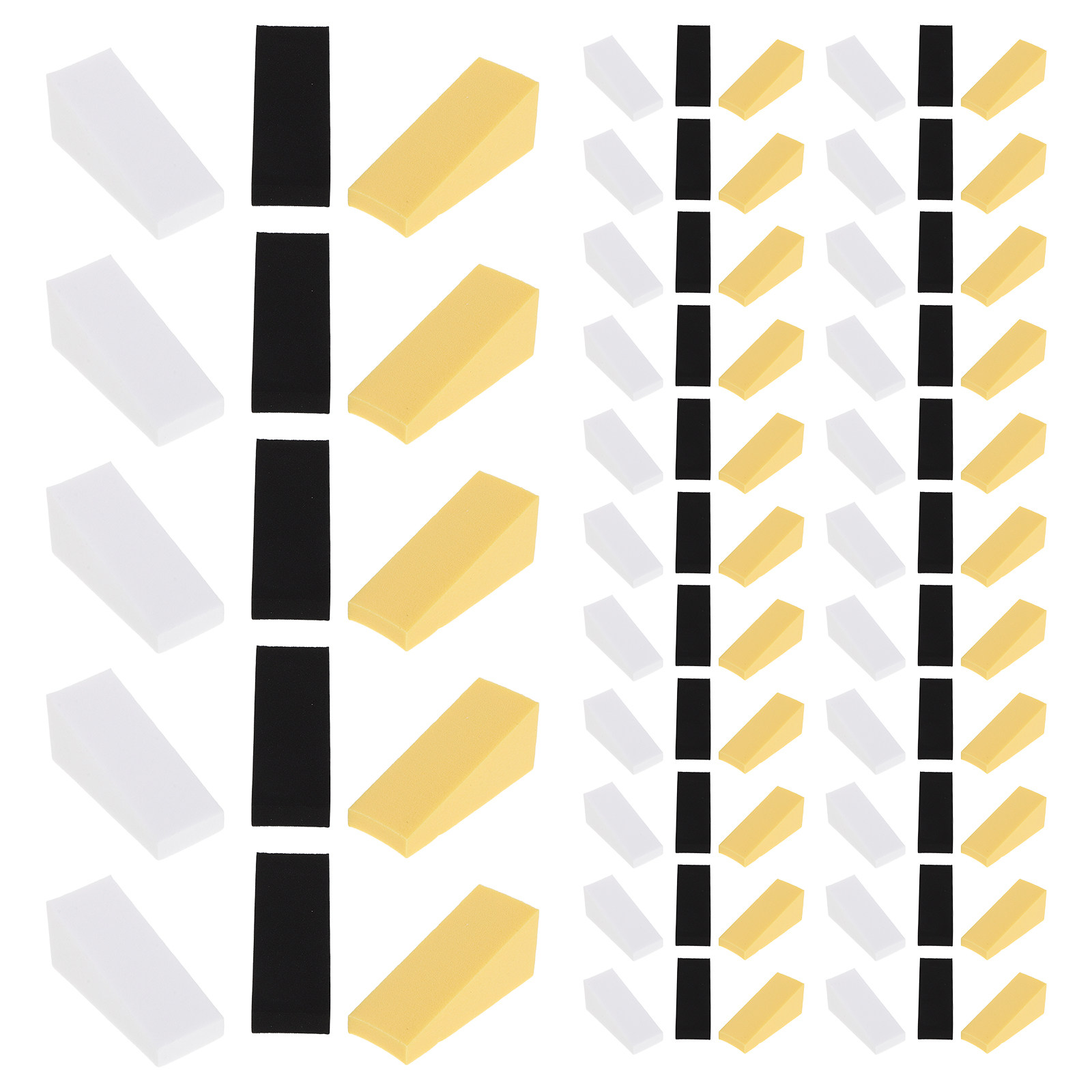 Art Craft Blend - 90 Peças de Esponjas Triangulares para