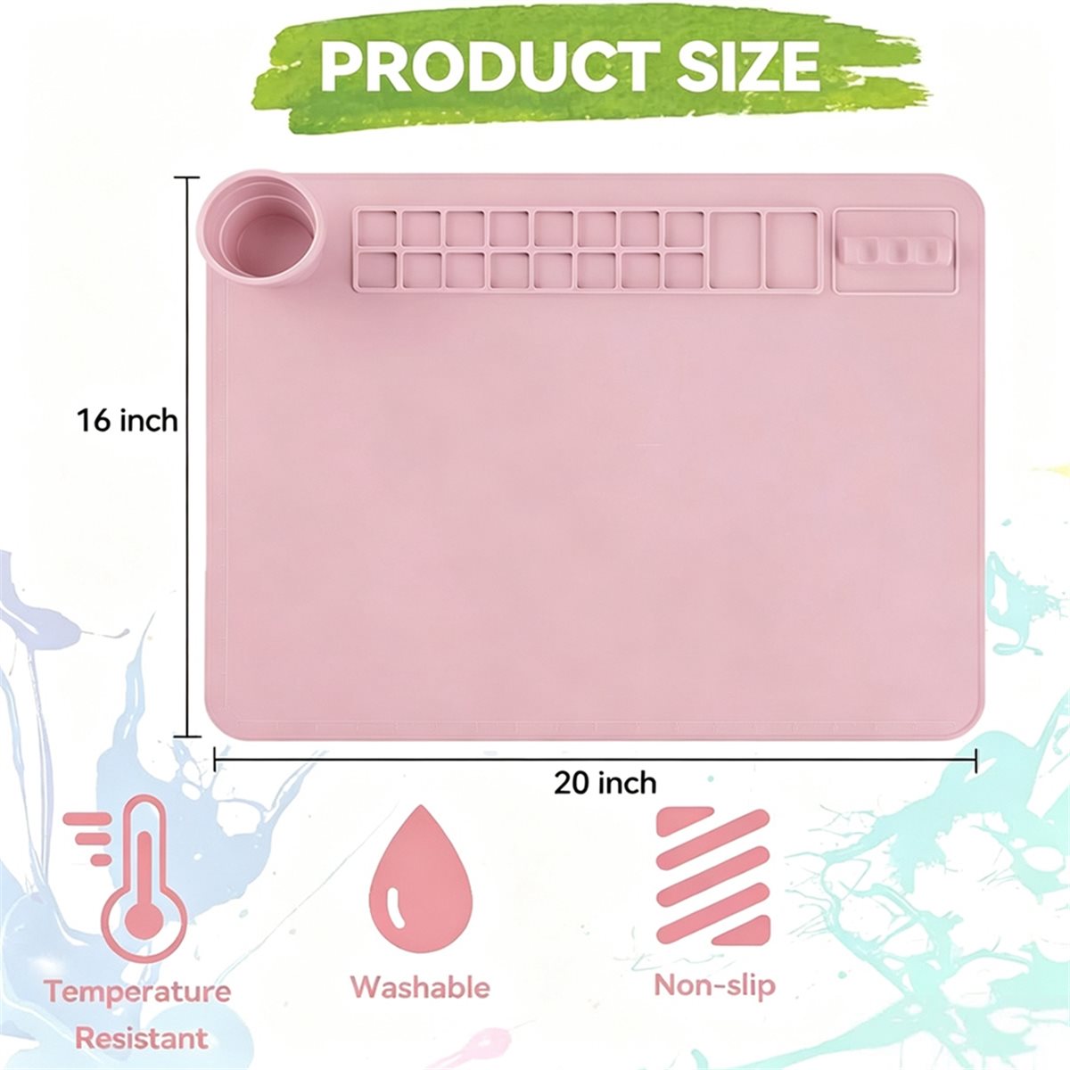 Art X Craft - Tapete de Silicone para Pintura 20
