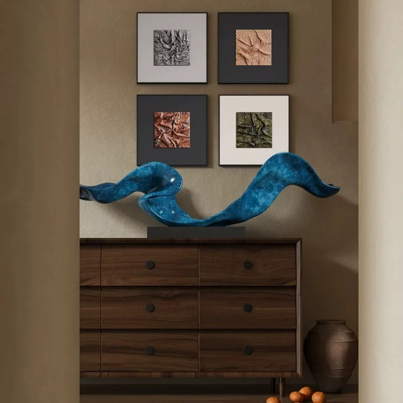 Escultura Grande de Arte Abstr - Art Craft Hotel avaliação e preço