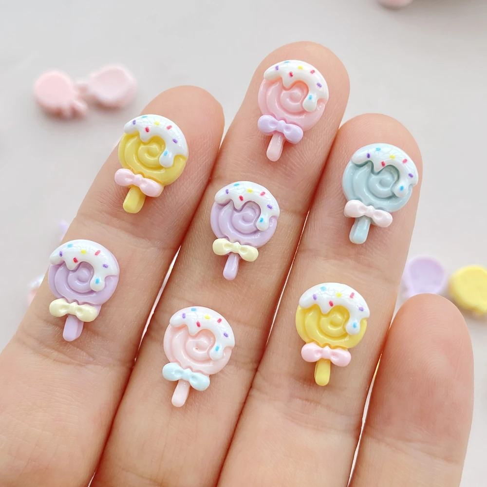 30 pçs resina colorida 3d mini - Art Craft Ice Cream avaliação e preço