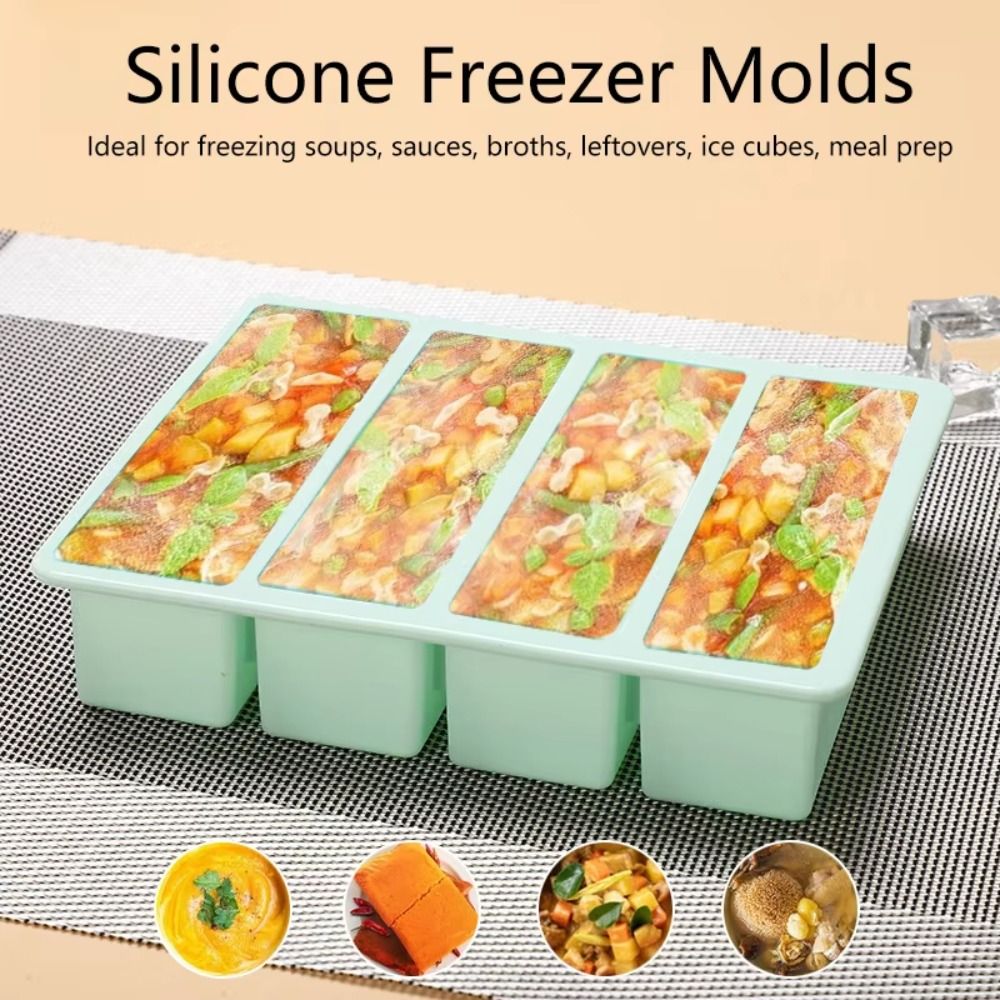 Novo 4 grades de armazenamento - Art Craft Ice Cream avaliação e preço