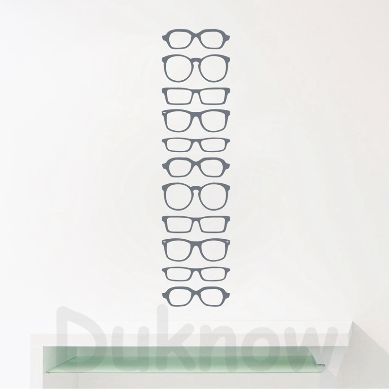 Adesivo De Parede De Vinil Hip - Art Craft Glasses avaliação e preço