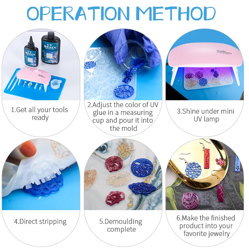 Kit de cola de resina uv dura, - Art Craft Glue avaliação e preço