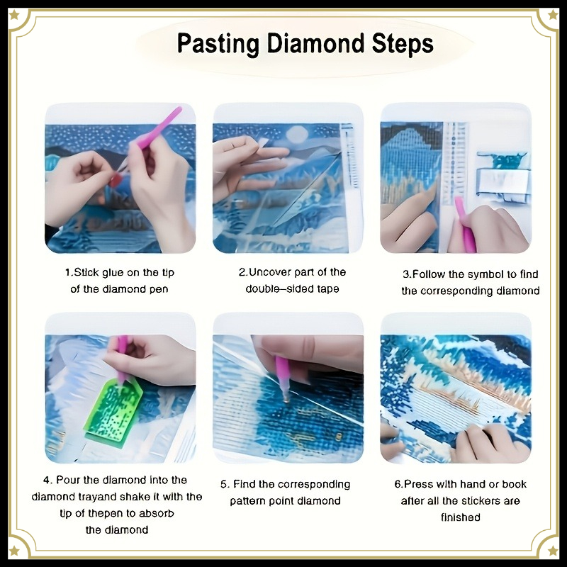 Pintura Diamante Redondo Compl - Art Craft Gift Ideas avaliação e preço