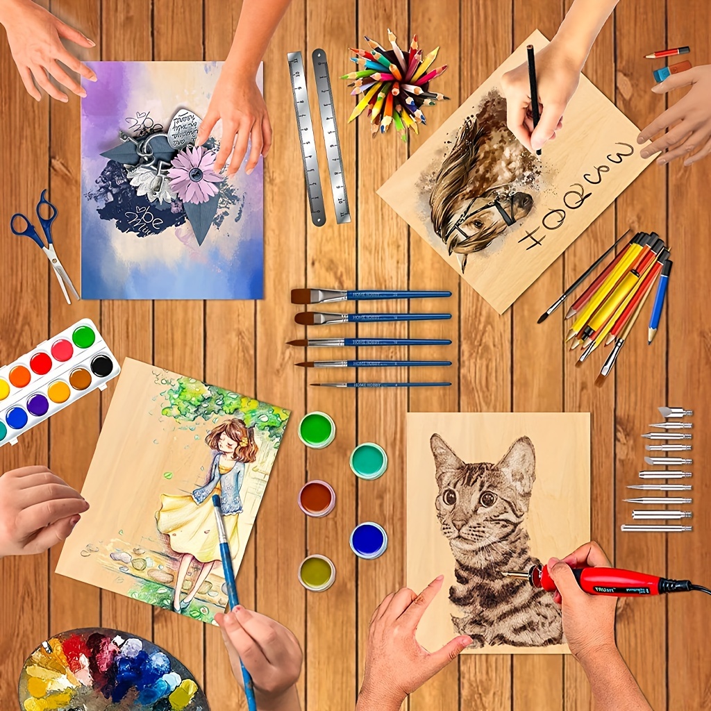 48/32/16/8/4 peças de madeira  - Art X Craft avaliação e preço
