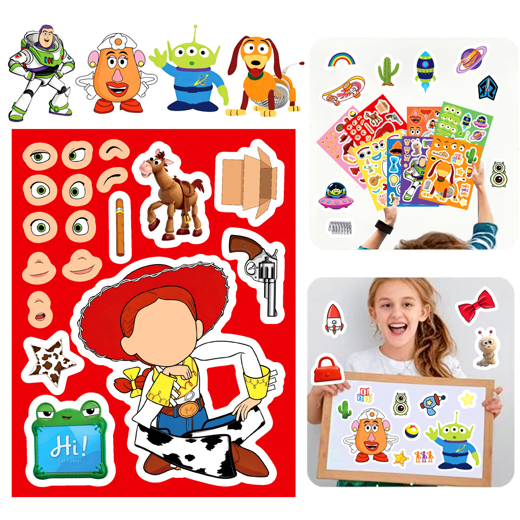 Adesivos de Montar Toy Story 5 - Art Craft Market avaliação e preço
