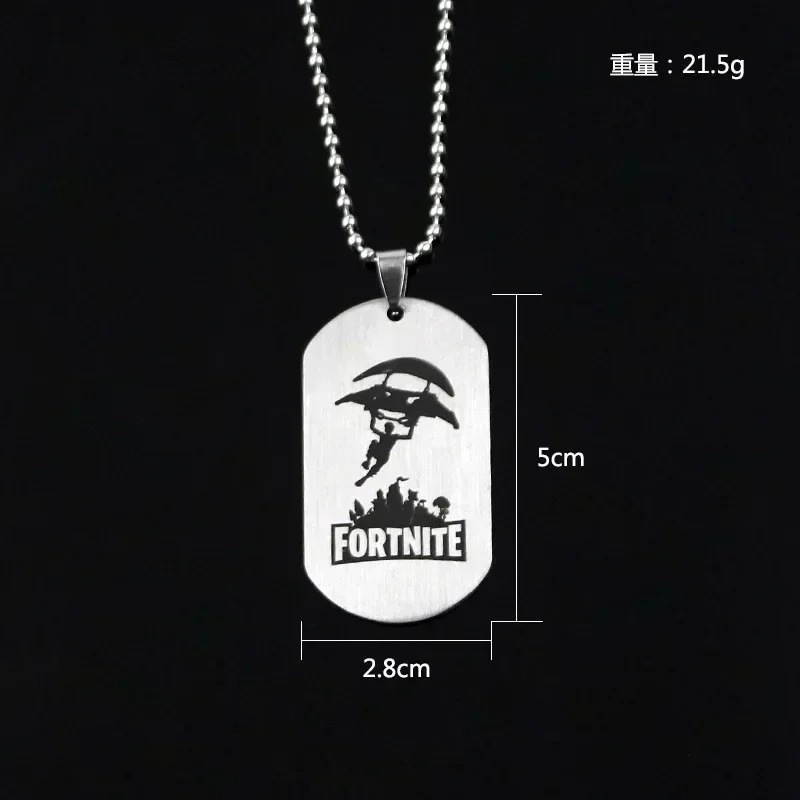 Colar de Anime Fortnite em Aço - Art Craft Market avaliação e preço