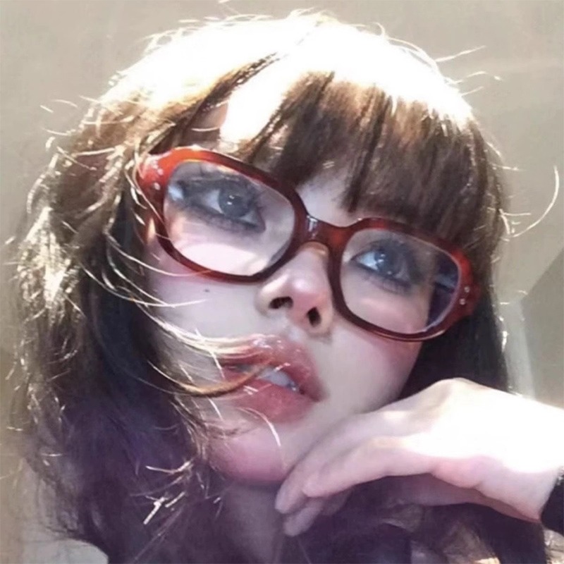 Óculos Retro Oval Quadrado Y2K - Art Craft Glasses avaliação e preço