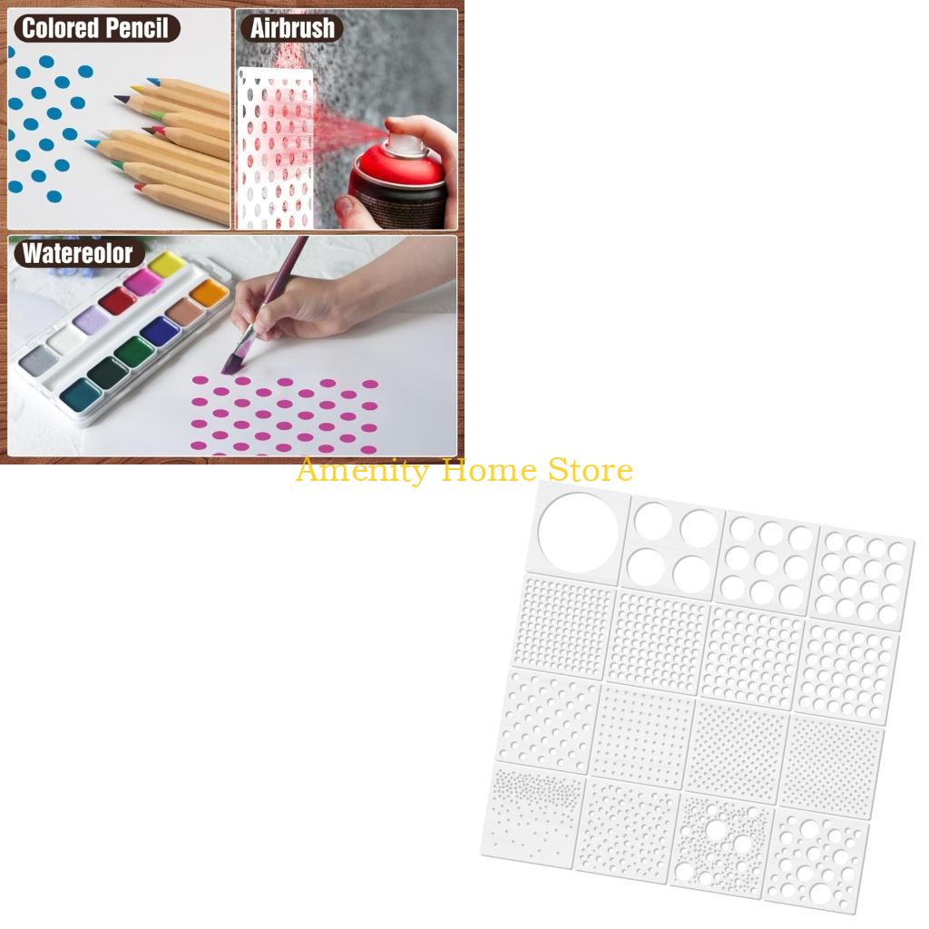 Pacote estênceis pintura ponto - Art And Craft With Paint avaliação e preço