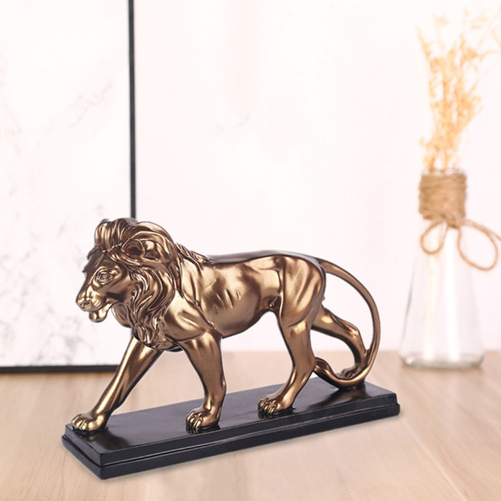 1 peça de ornamento de leão em - Art Craft Gift Ideas avaliação e preço