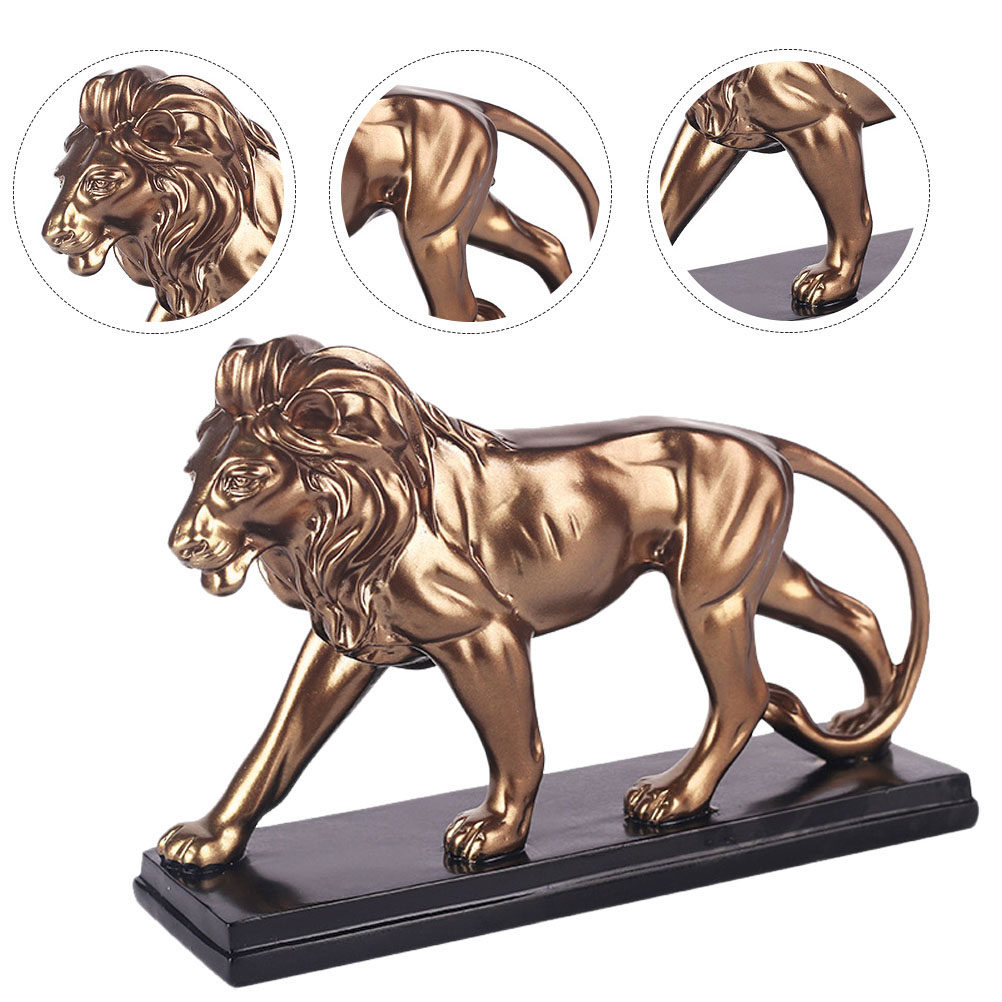 1 peça de ornamento de leão em - Art Craft Gift Ideas avaliação e preço