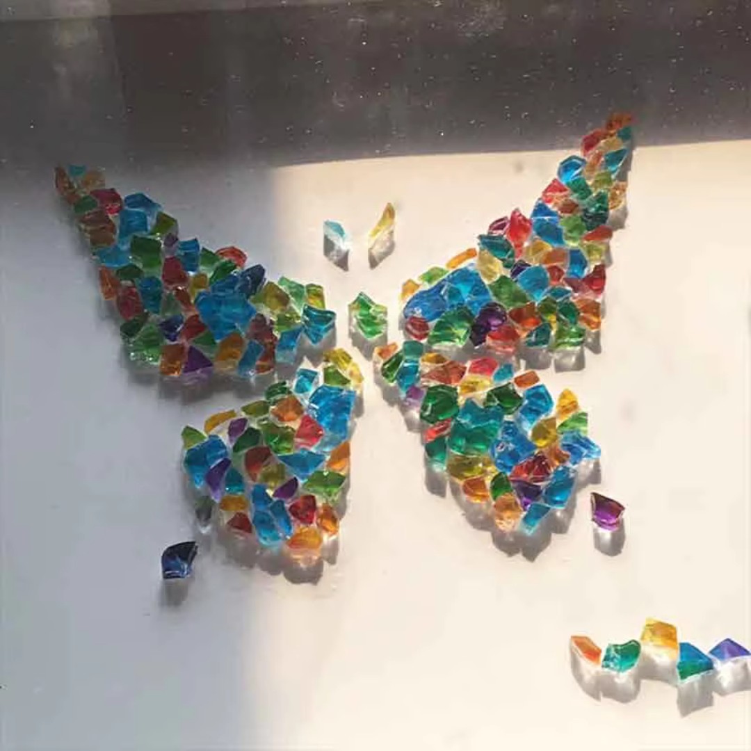 Fragmentos de Mosaico de Vidro - Art Craft Mirror avaliação e preço
