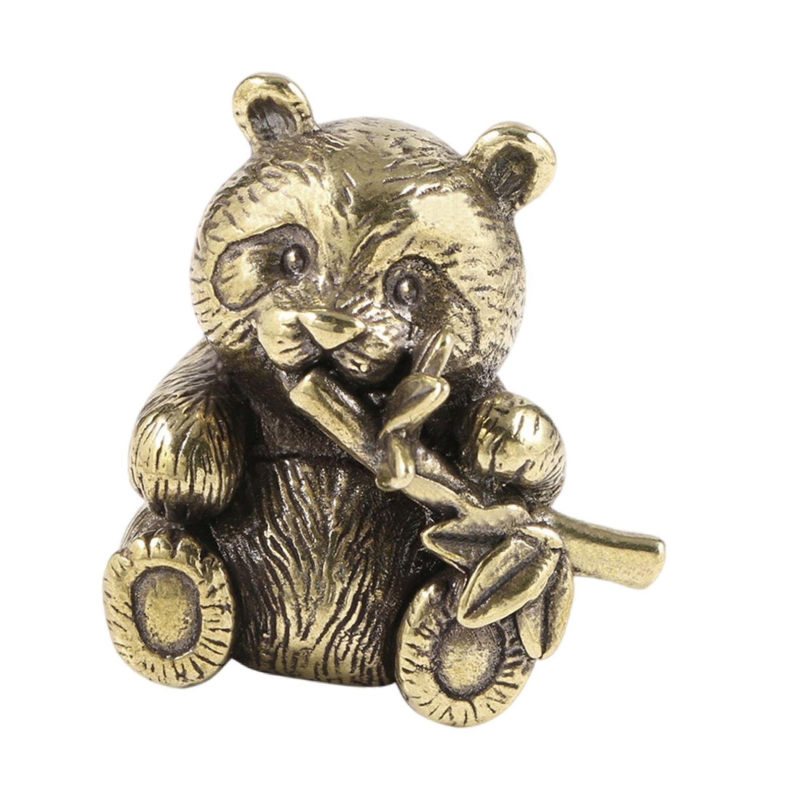 Ornamento de Panda em Latão, E - Art Craft Hotel avaliação e preço