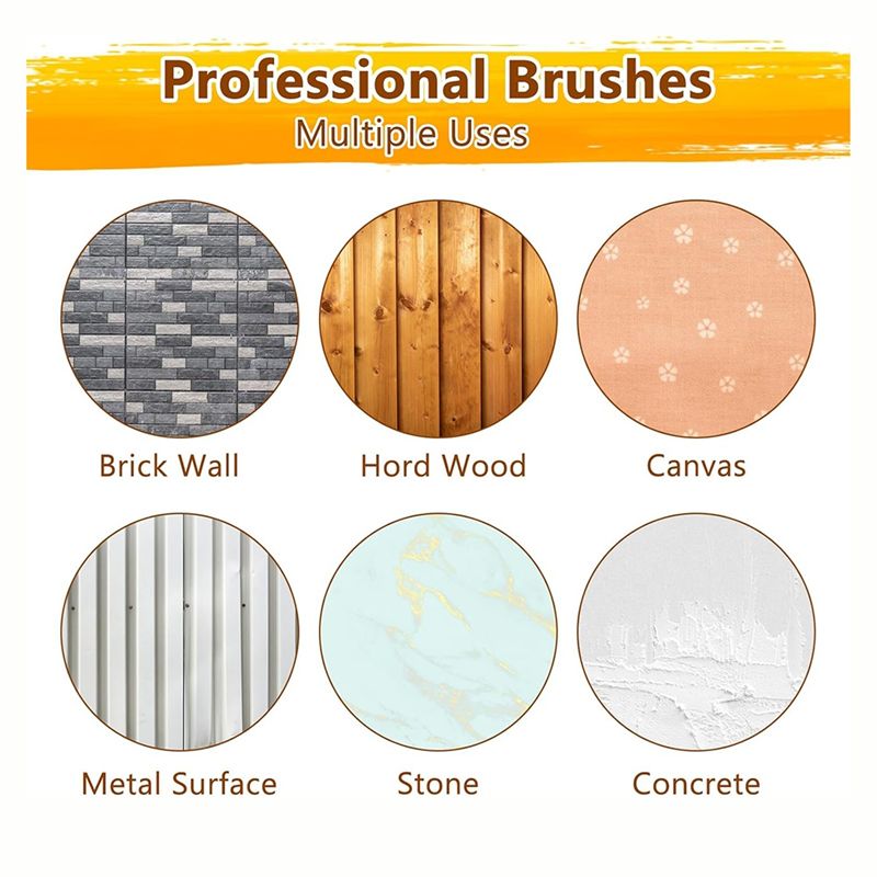 Pincéis de Acrílico de 5 Poleg - Art Craft Blend avaliação e preço