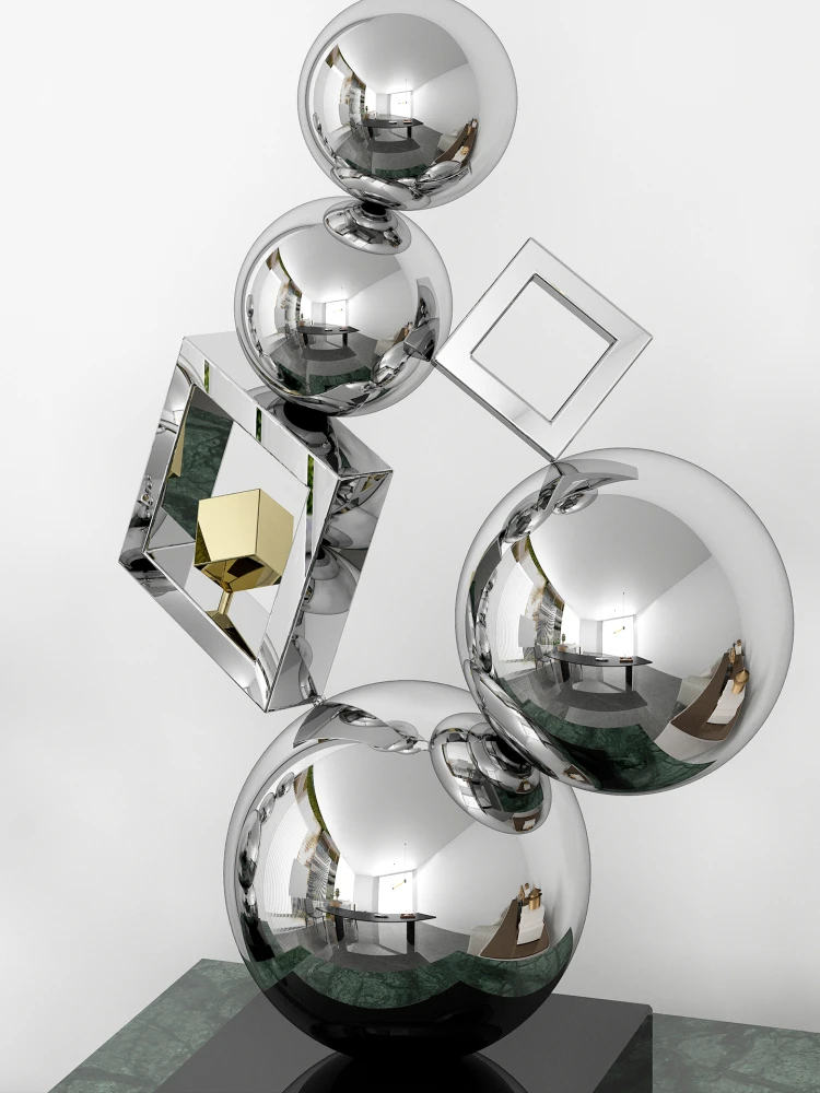 Ornamentos de arte de aço inox - Art Craft Hotel avaliação e preço