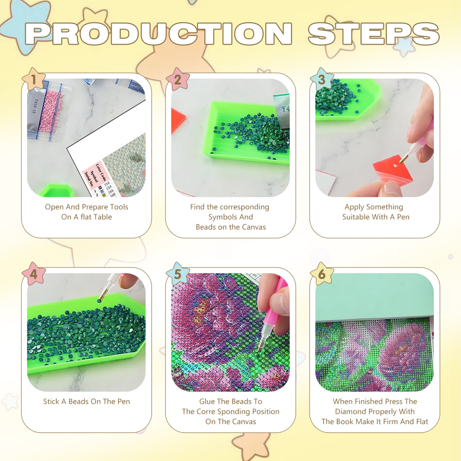 Kit de Pintura em Diamante de  - Art Craft Gift Ideas avaliação e preço
